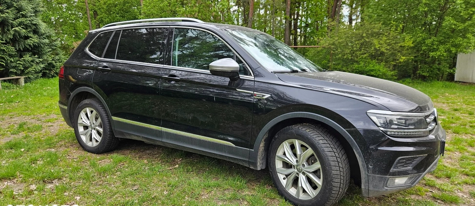 Volkswagen Tiguan Allspace cena 87500 przebieg: 172000, rok produkcji 2018 z Nowy Tomyśl małe 232